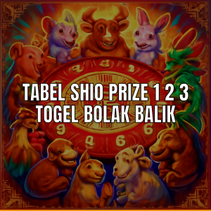 Tabel Shio Togel dengan angka keberuntungan